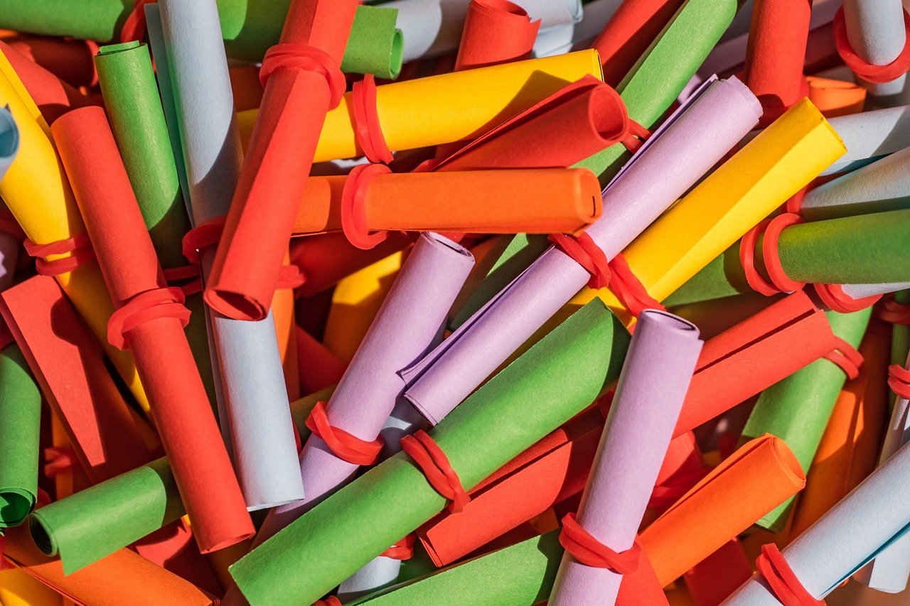 Lottery tickets, coloured, unsorted — Are You Looking out For a Humane Option to the Choke Collar For Your Canine?