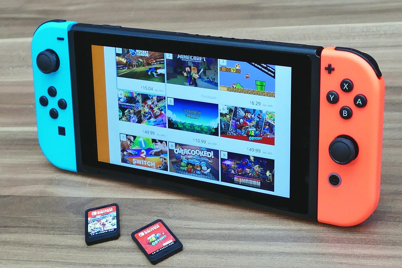 Nintendo switch, nintendo, console — Horse Tack Defined